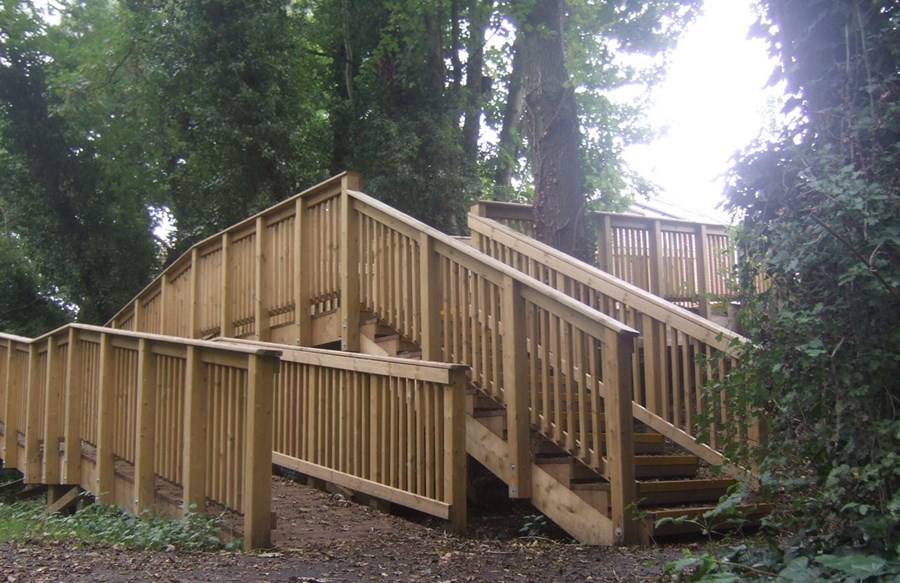 Commercial Decking Ramps | Softwood Decking